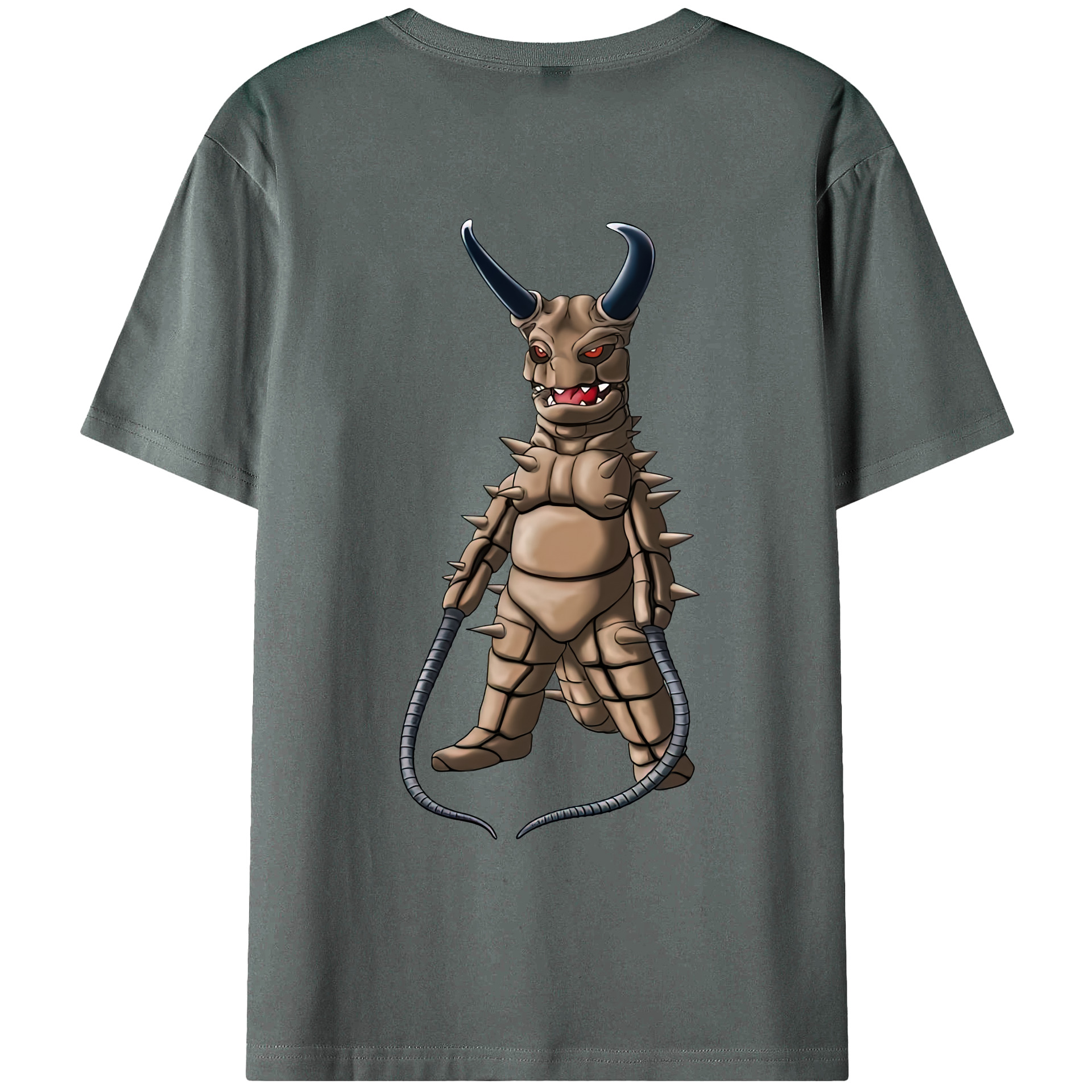 （画像用） ウルトラマン Ultraman 綿100％ メンズ半袖Tシャツ（バックプリント） 通気性